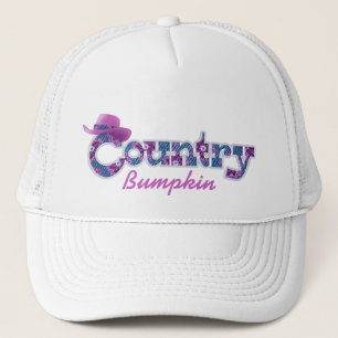 Casquette blanc rose bleu de denim de rustre de