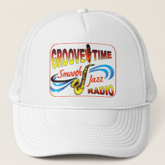 Casquette "Blanc-Sur-Blanc" de camionneur de