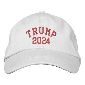 CASQUETTE BLANC TRUMP 202 (impression rouge)