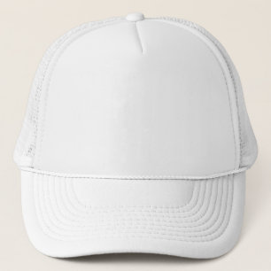 Casquette blanc vide simple de do-it-yourself pour