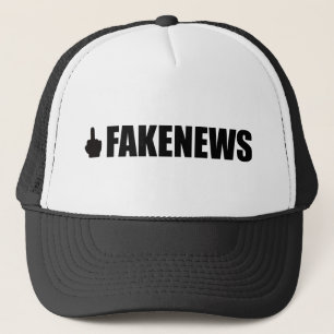 CASQUETTE BLANK FAKE NEWS MAGA GEAR