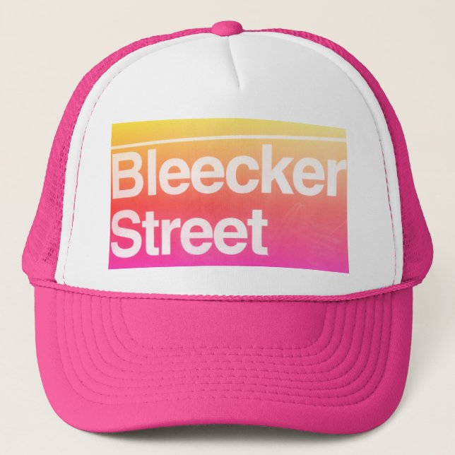 Casquette Bleecker Street, Greenwich Village, Manhattan NYC (Devant)