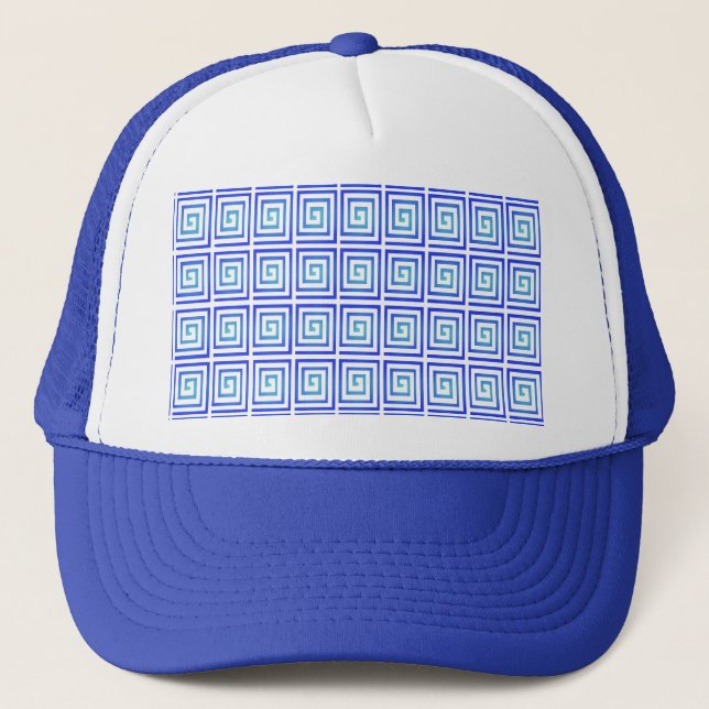 Casquette bleu (Devant)