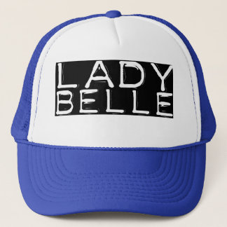 Casquette bleu de camionneur de "Madame Belle"