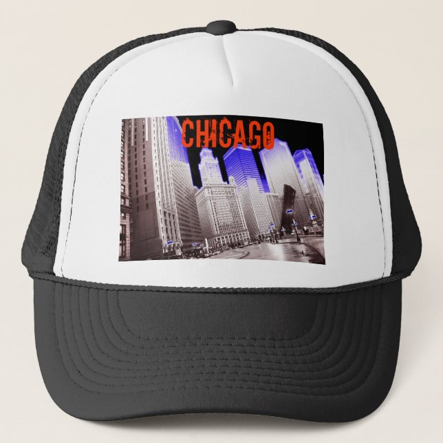 CASQUETTE BLEU DE CHICAGO (Devant)