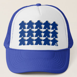 Casquette bleu de Meeple