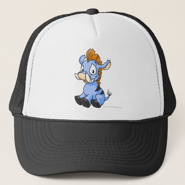 Casquette Bleu de Moehog (Devant)