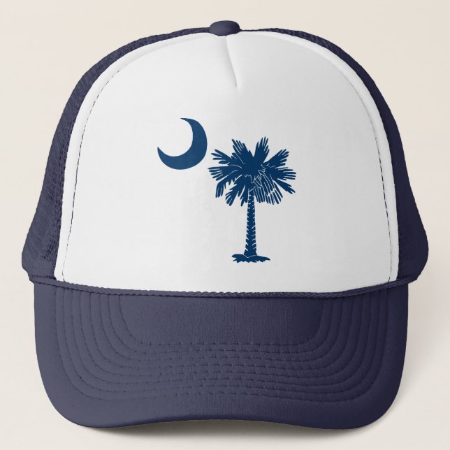 Casquette bleu de Palmetto (Devant)