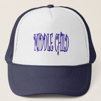 Casquette bleu et blanc d'enfant moyen
