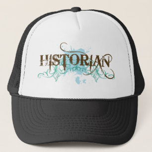 Casquette bleu frais d'historien