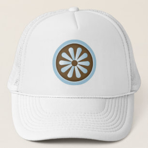 Casquette Bleu marron pastel