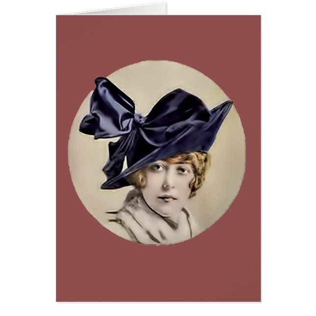 Casquette bleu vintage (Devant)