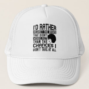 Casquette BLM - Préférer les chances de regretter les risque
