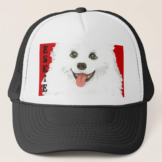 Casquette Bloc de couleur Eskimo Chien américain (Devant)
