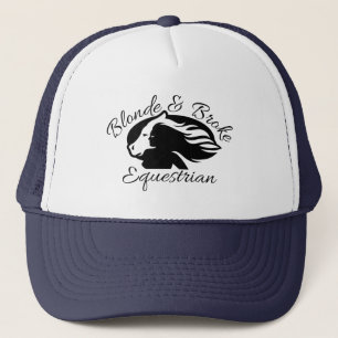 Casquette Blonde & Broke - Chapeau de camion - Logo noir