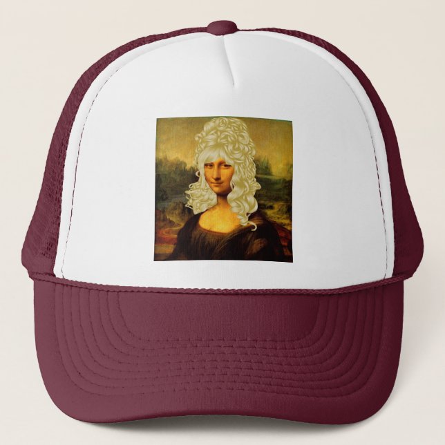 Casquette Blonde Mona Lisa (Devant)