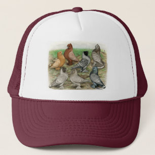 Casquette Blondinettes Laced Pigeons de Frill Classique