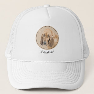 Casquette Bloodhound Peinture - Joli chien d'origine art