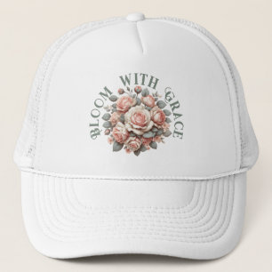 Casquette Bloom Avec Grace Shabby Chic Rose