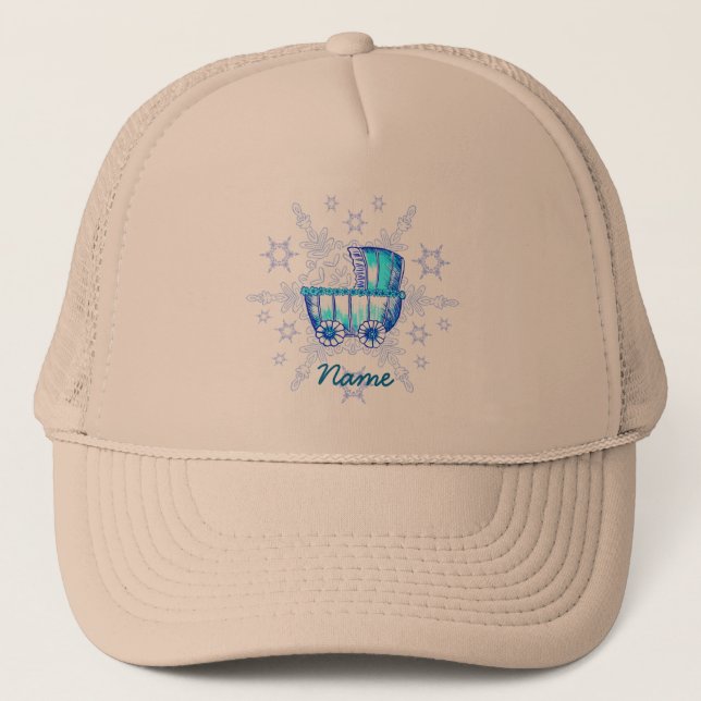 Casquette Blue Baby Snowflake (Devant)