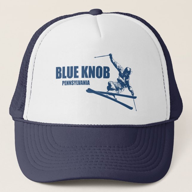 Casquette Blue Knob Pennsylvania Skier (Devant)