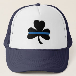 Casquette Blue Line mince : Shamrock