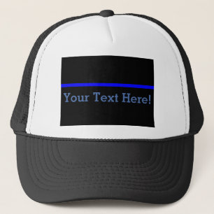 Casquette Blue Line mince symbolique personnalisent ceci