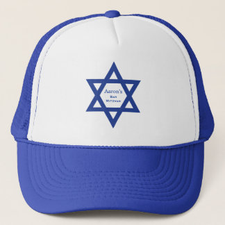 Casquette Blue Star de David Bar Mitzvah personnalisée