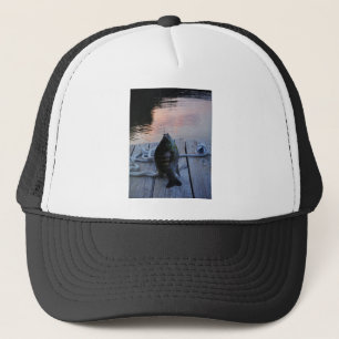 Casquette Bluegill au coucher du soleil Lac Arrowhead