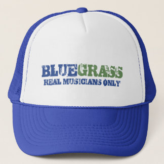 Casquette Bluegrass Musique Real Musiciens Only Rough Texte