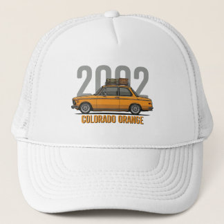Casquette BMW 2002 orange Colorado | BMW vintage