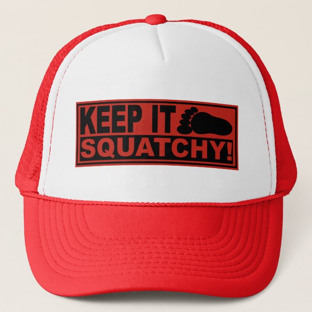 Casquette Bobo original et plus vendu LE GARDENT SQUATCHY ! (Devant)