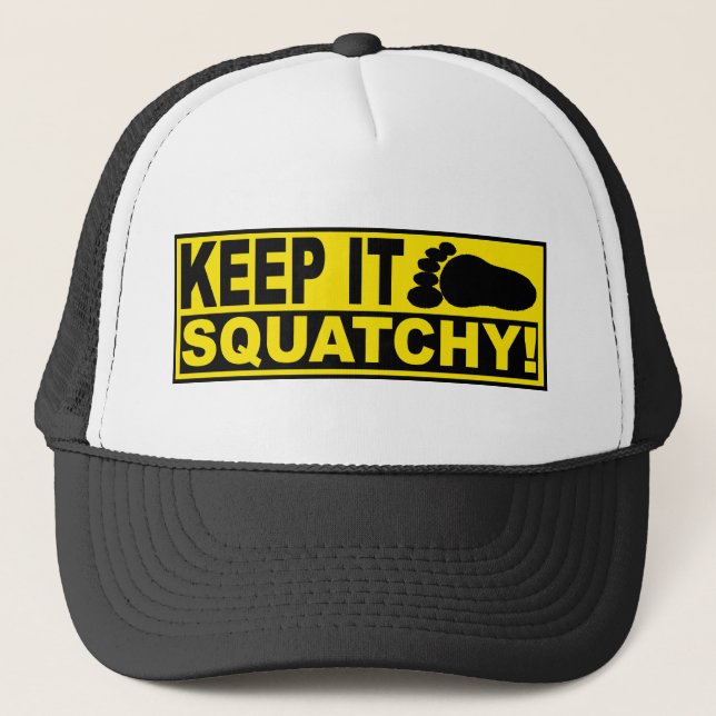 Casquette Bobo original et plus vendu LE GARDENT SQUATCHY ! (Devant)