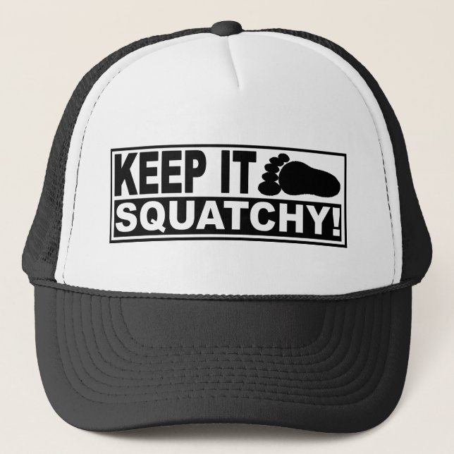 Casquette Bobo original et plus vendu LE GARDENT SQUATCHY ! (Devant)