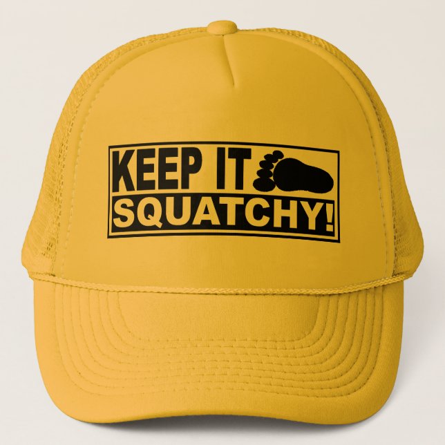 Casquette Bobo original et plus vendu LE GARDENT SQUATCHY ! (Devant)