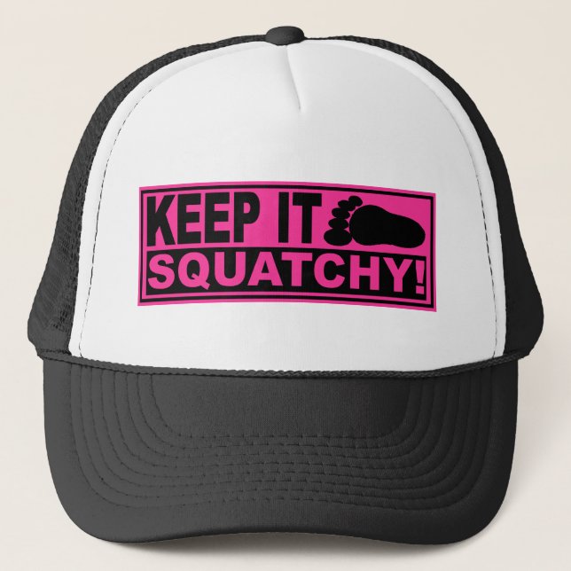 Casquette Bobo original et plus vendu LE GARDENT SQUATCHY ! (Devant)