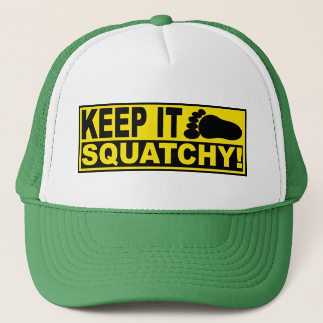 Casquette Bobo original et plus vendu LE GARDENT SQUATCHY ! (Devant)