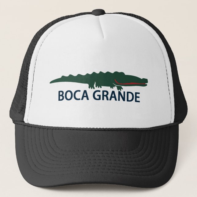 Casquette Boca grand - alligator (Devant)