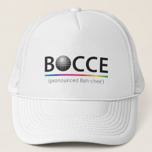 Casquette BOCCE (chapeau prononcé de Bah-chee')