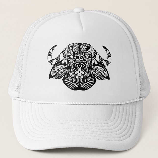 Casquette Bœuf Tribal (Devant)