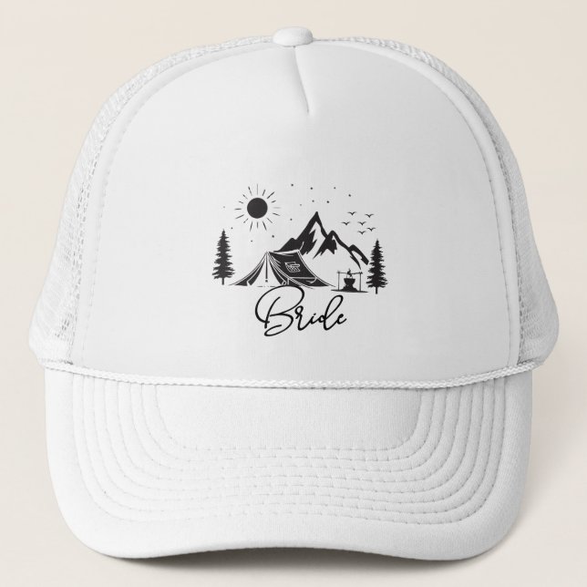 Casquette Boho Camping de Luxe Week-end entre Filles pour la (Devant)
