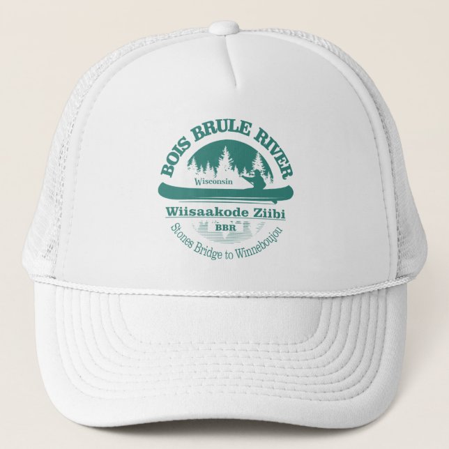 Casquette Bois Brule River (canoe) (Devant)