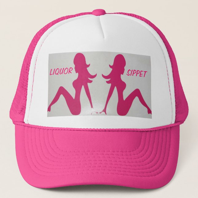 Casquette BOISSON ALCOOLISÉE, SIPPET - customisé (Devant)