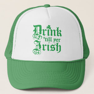 Casquette Boisson 'jusqu'à l'Irlandais de YER