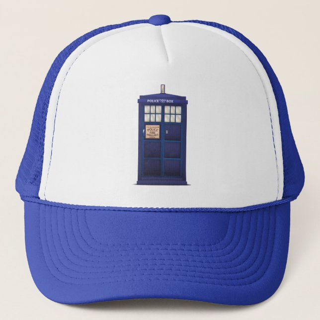 Casquette Boîte de police britannique (Devant)