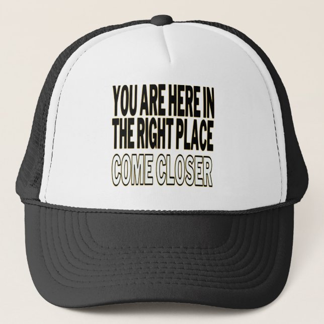 Casquette Bold Motivational Text (Devant)