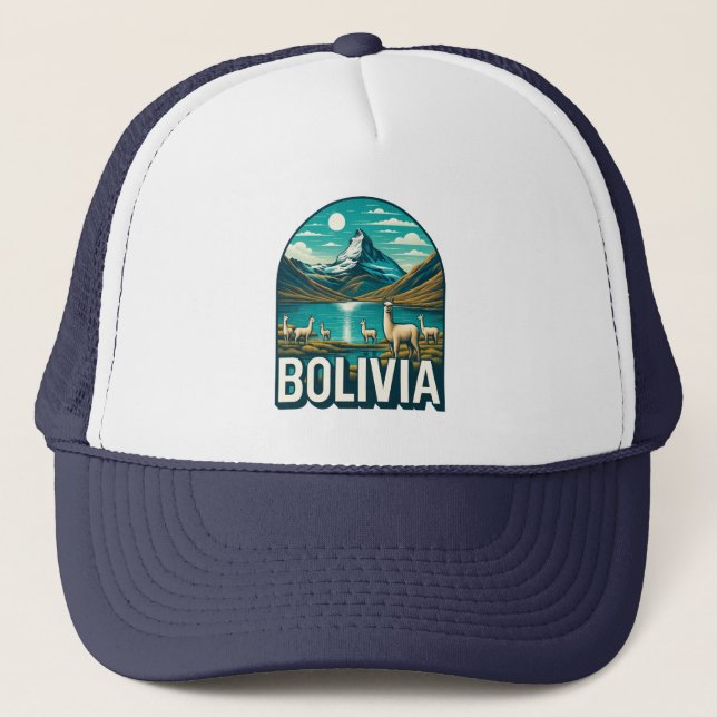 Casquette Bolivie Amérique du Sud (Devant)