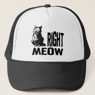 Casquette Bon MEOW ! Kitty mauvais drôle