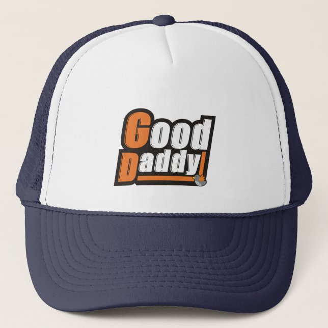 Casquette Bon papa cool Trucker Chapeau (Devant)