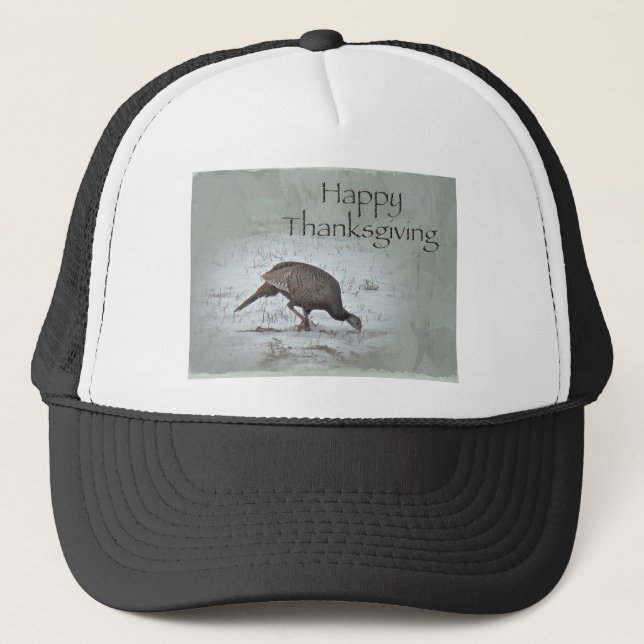 Casquette Bon thanksgiving Wild Turkey (Devant)